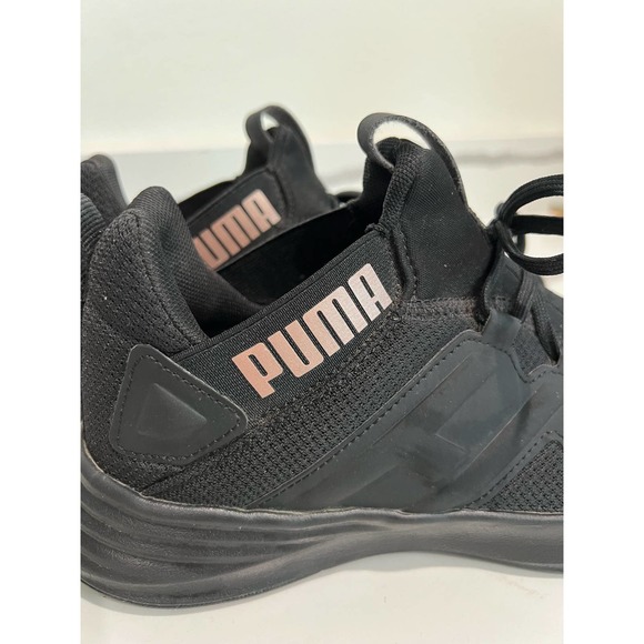 Puma Women's Contempt Demi Cross Trainer - Black/Rose Gold, Size 8 - Picture 2 of 7